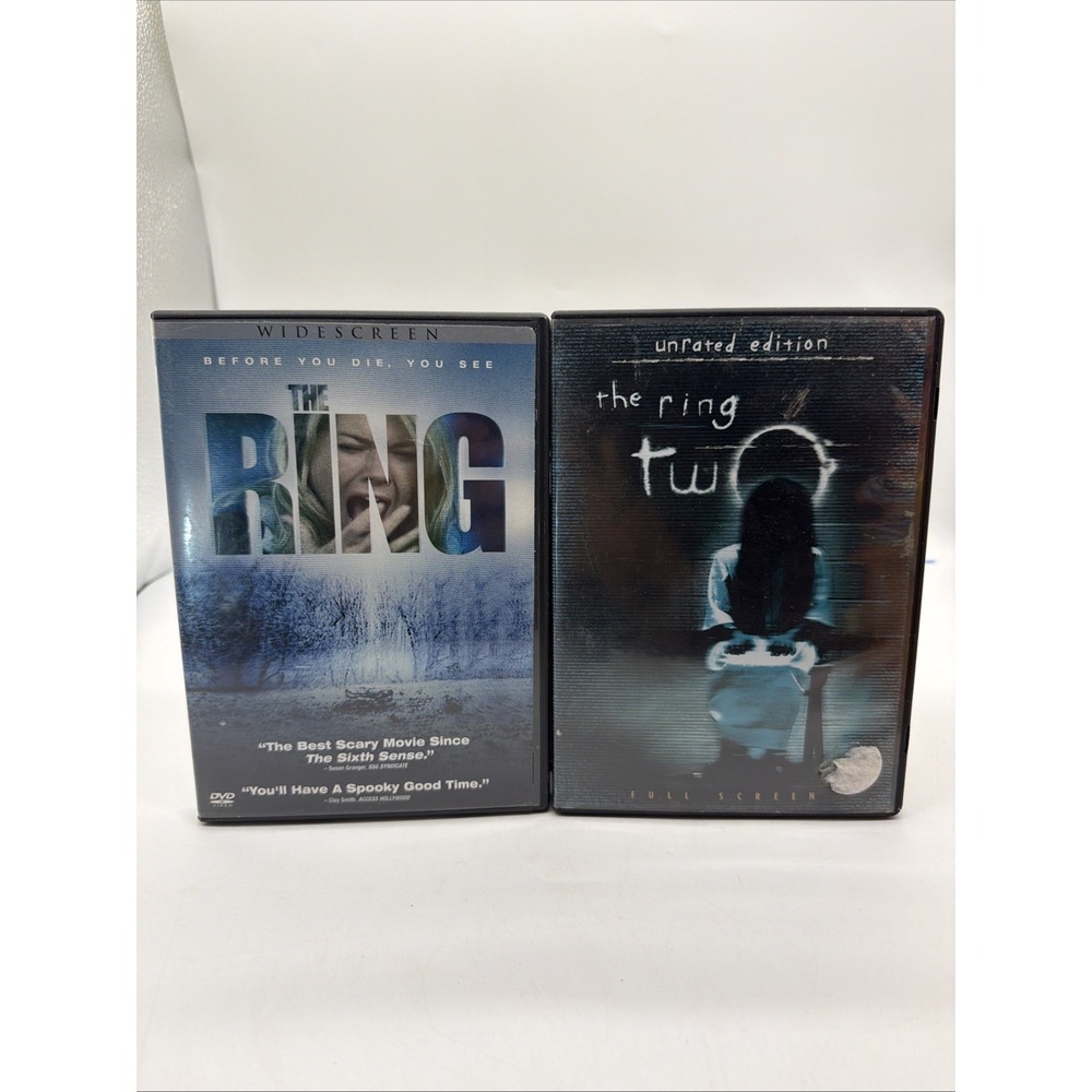 The Ring And‎ The Ring 2  DVDs Horror